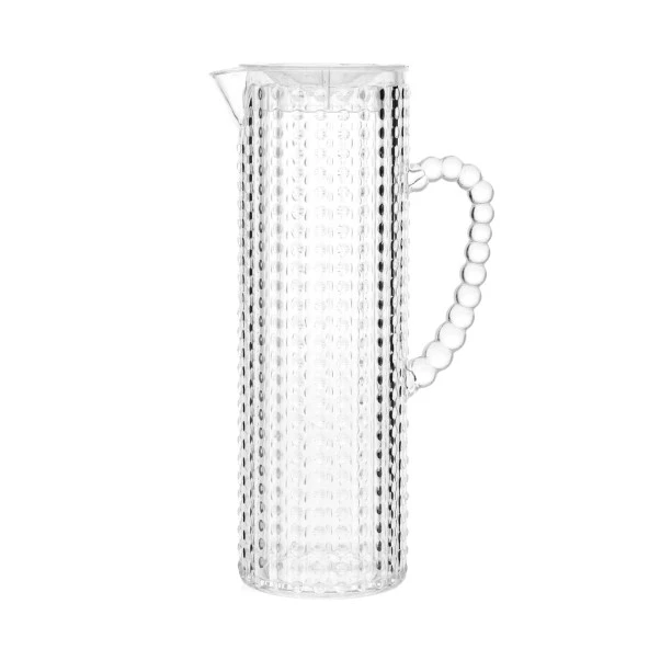 1,5Lt Akrilik Kırılmaz Boncuk Sürahi Boncuklu Karaf - 4