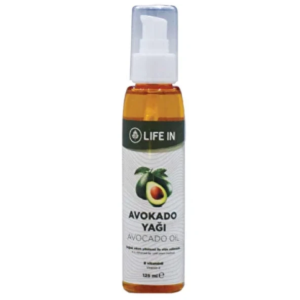 Life In Avokado Yağı 125 ml