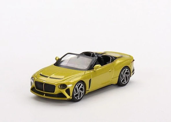 Mini Gt 406 Bentley Mulliner Bacalar Alev Sarısı 1:64 Model Araba - Resim 2