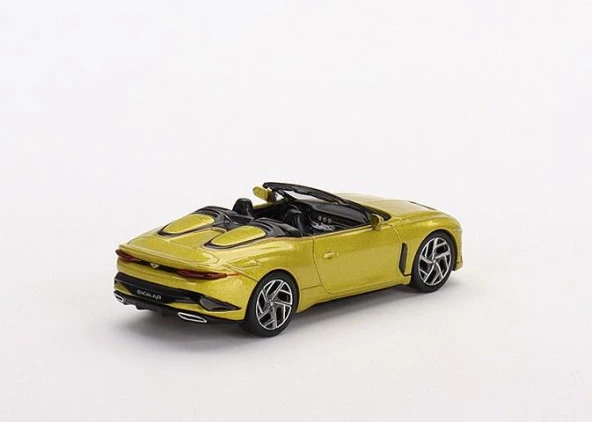 Mini Gt 406 Bentley Mulliner Bacalar Alev Sarısı 1:64 Model Araba - Resim 3