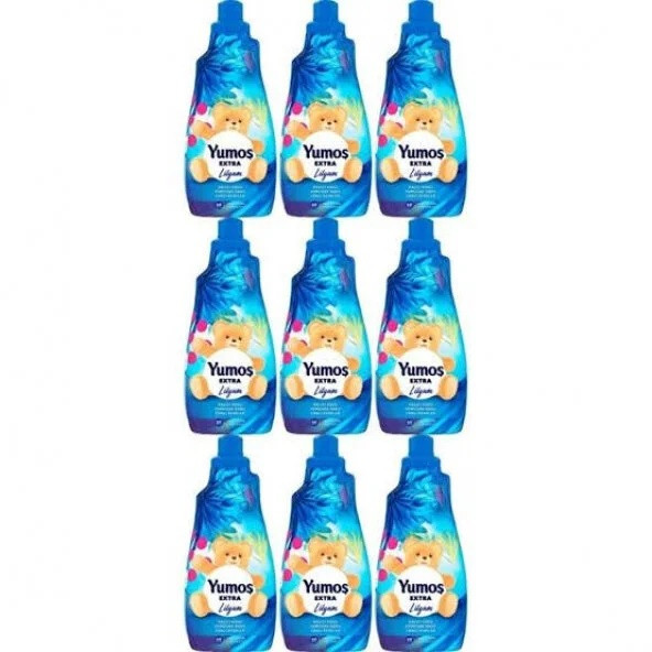 Yumoş Extra Konsantre Yumuşatıcı Lilyum Çiçeği 1440 ml  9 Adet