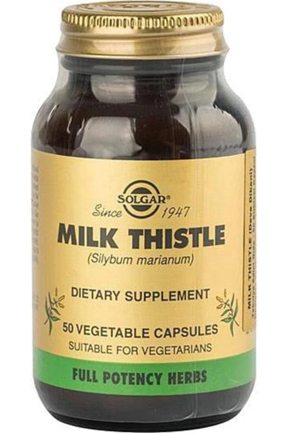 Milk Thistle 50 Kapsül