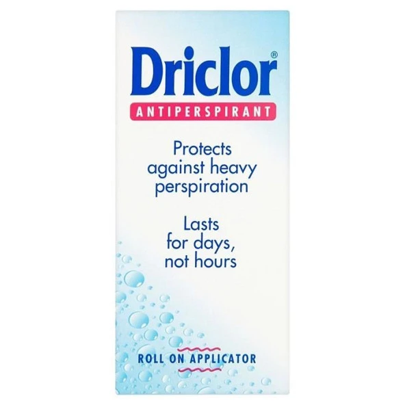 Driclor Antiperspirant Terlemeye karşı 20 ml Roll On