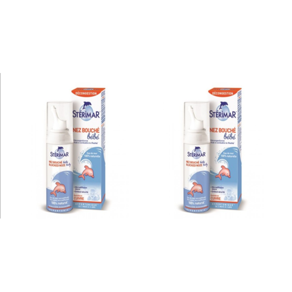 Sterimar Baby Blocked Nose Tıkalı Burun Spreyi 100 ml - 2 Adet