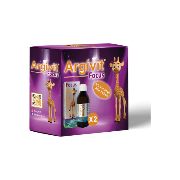 Argivit Focus Avantajlı 2 li Aile Paketi ( 2 Adet 150 ml )