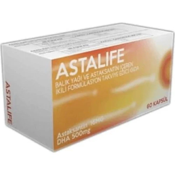 Astalife Astaksantin DHA 60 Kapsül