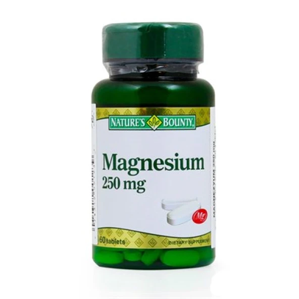 Natures Bounty Magnesium 250mg 60 Tablet - 2