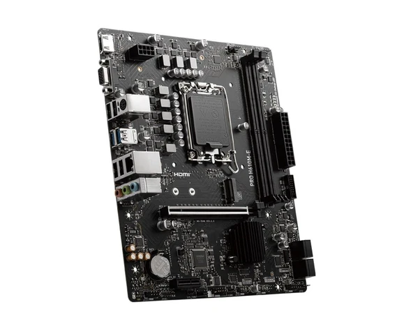 MSI PRO H610M-E 5600MHZ(OC) HDMI VGA M.2 1700p - 2