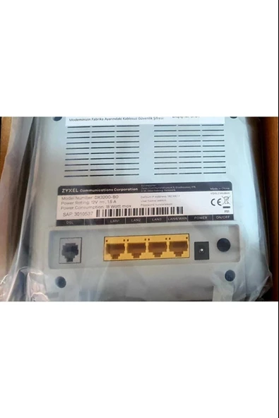 Türk Telekom DX3200-B0 Dual AX 1500 Wifi 6 Fiber/Vdsl 2 Modem - 4