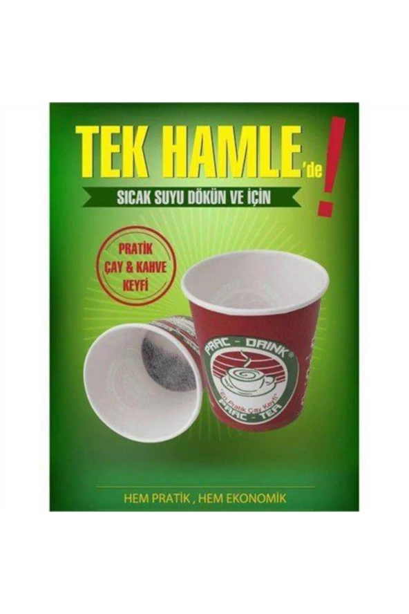 150li Karton Bardakta Hazır Pratik Çay - 2