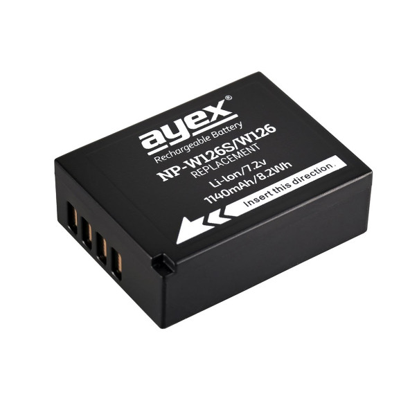 Ayex NP-W126S NP-W126 Batarya, Fujifilm X-Pro3, X-E3, X-T2, X-T3, X100F, X-Pro2, X-T20, X-T30 Uyumlu - 3