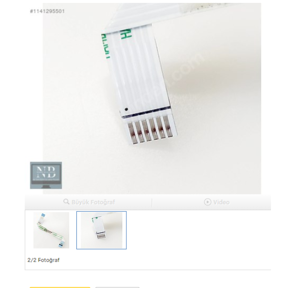 Acer 5742 5741 5552 5551 5333 NEW70 TOUCHPAD FLEX KABLO 6 PİNLİ - 2