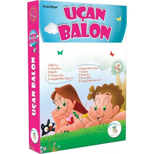 5 RENK YAYINEVİ 1. SINIF ÇOCUK EDEBİYATI  ... UÇAN BALON SERİSİ (15 KİTAP) ürün görseli