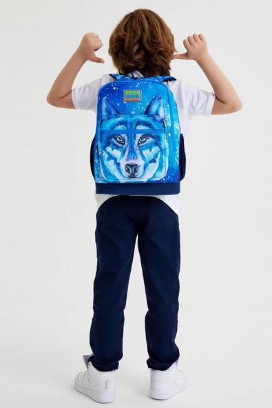 Coral High Kurt Desenli Okul Sırt Çantası - 6