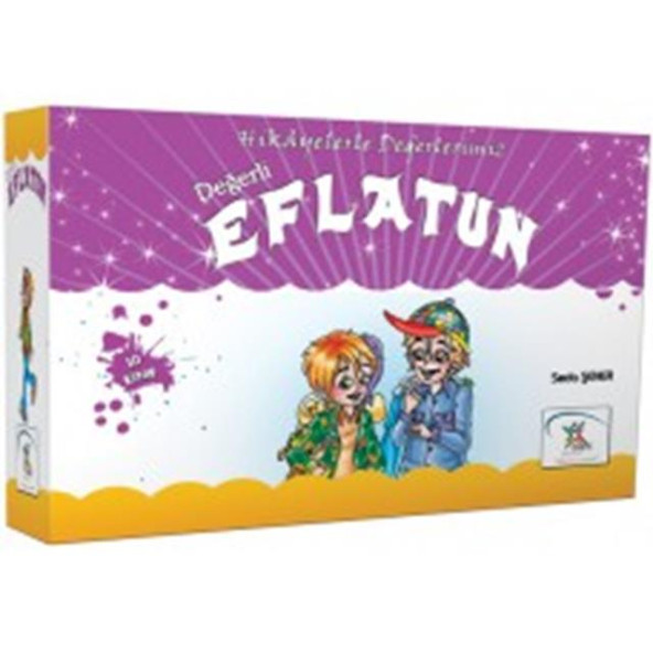 5 RENK YAYINEVİ ... 3. SINIF ÇOCUK EDEBİYATI .. DEĞERLİ EFLATUN DİZİSİ (10 KİTAP) ürün görseli