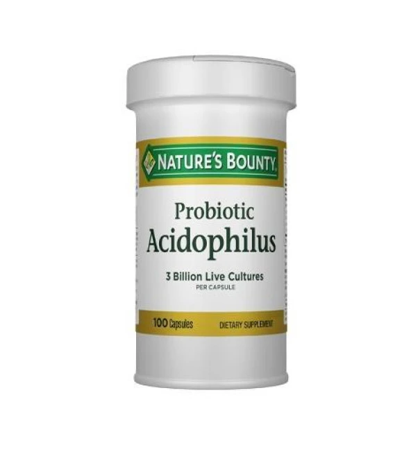 Natures Bounty Probiotic Acidophilus 100 Kapsül - 2