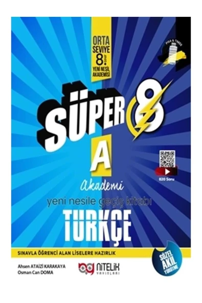 8.SINIF YENİ NESİL TÜRKÇE SORU ürün görseli