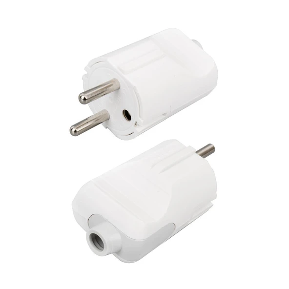 Vea Topraklı Erkek Fiş Priz Uzatma Priz Ucu Fiş - 5