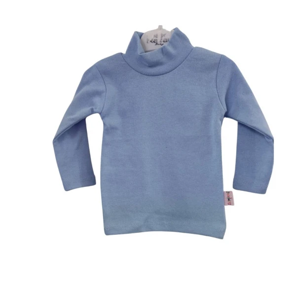 ÖZMİRAÇ BALIKÇI YAKA DÜZ RENK UNISEX ÇOCUK BADİ - 3