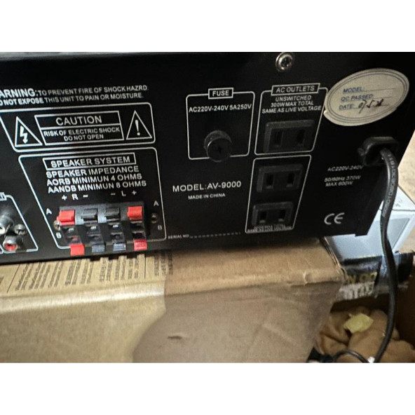 Osawa AV 9000 Amplifikatör