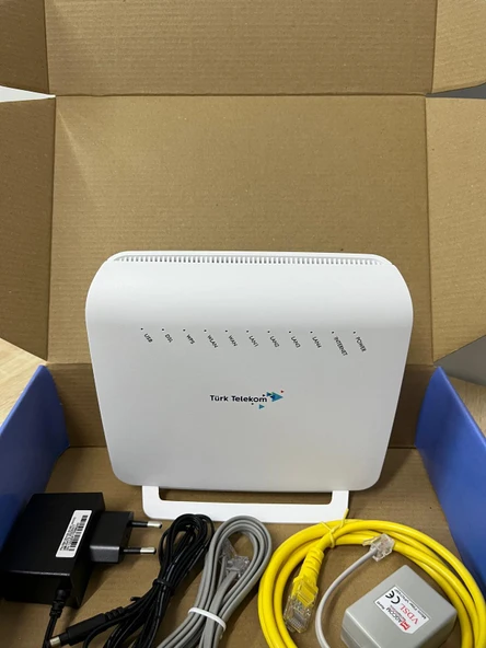 TTelekom Zyxel 3312 B10B Beyaz 4 Port TT Ver.Vdsl2/Router Modem - Resim 2