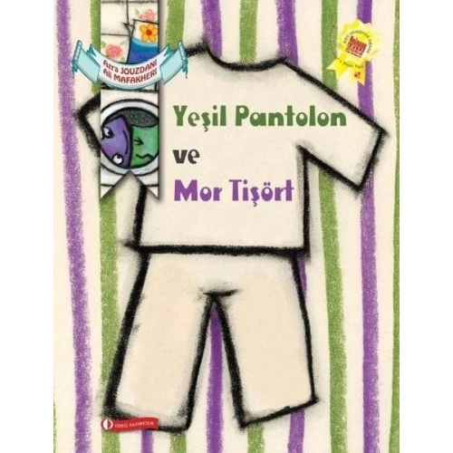 Yeşil Pantolon ve Mor Tişört