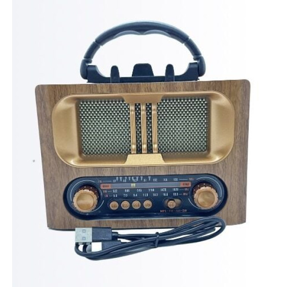 Everton RT-751 Bluetooth / Usb / Sd kart/ Aux/ Nostalji Radyo Müzik Kutusu - 3