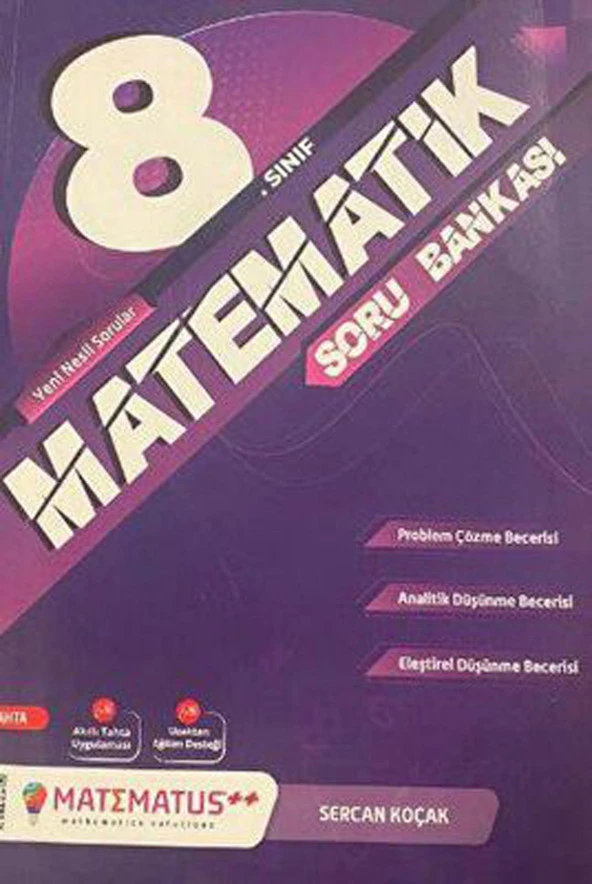 Alternatif 8.Sınıf Matematus Matematik Soru Bankası