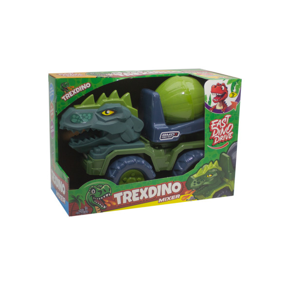 Oyuncak Dinozor Trex Mikser Beton Kamyonu - 2