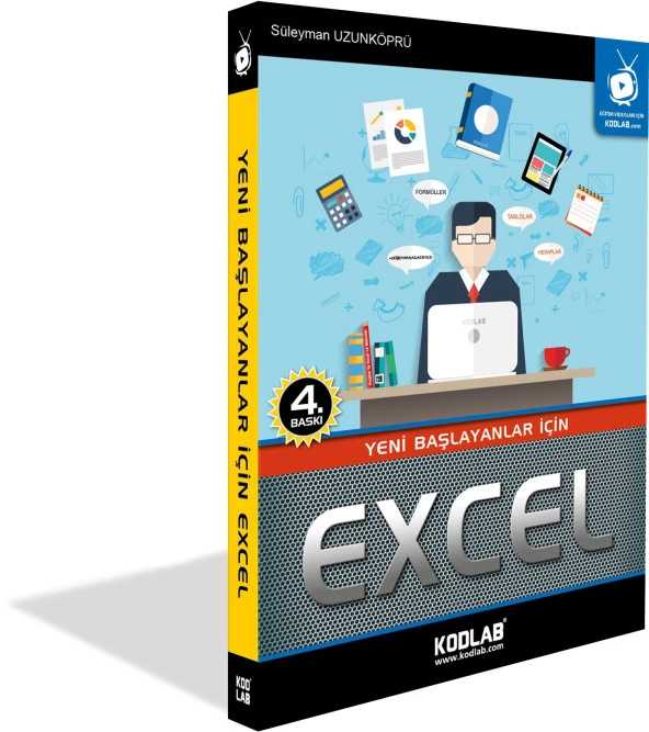 KODLAB YAYIN YENİ BAŞLAYANLAR İÇİN EXCEL EĞİTİM KİTABI