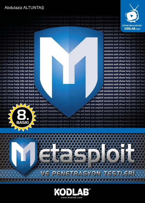 KODLAB YAYIN METASPLOIT ve PENETRASYON TESTLERİ ürün görseli 1