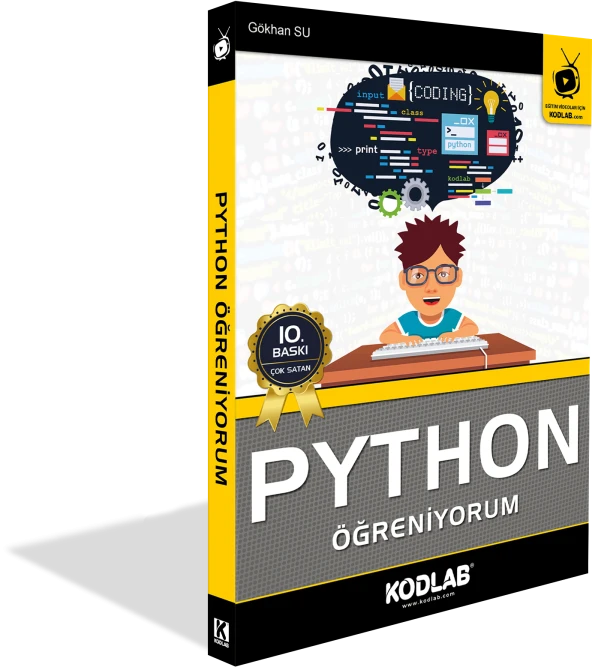KODLAB YAYIN PYTHON ÖĞRENİYORUM EĞİTİM KİTABI