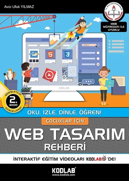 KODLAB YAYIN ÇOCUKLAR İÇİN WEB TASARIM REHBERİ - Resim 2