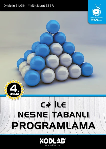 KODLAB YAYIN C# İLE NESNE TABANLI PROGRAMLAMA EĞİTİM KİTABI