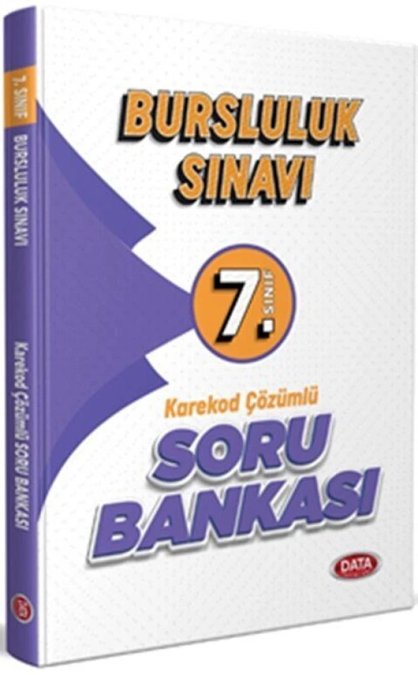 7. Sınıf Bursluluk Sınavı Soru Bankası Karekod Çözümlü Data Yayınları