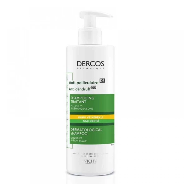 Vichy Dercos Anti Dandruff Kepek Karşıtı Şampuan 390ml - Kuru Saçlar