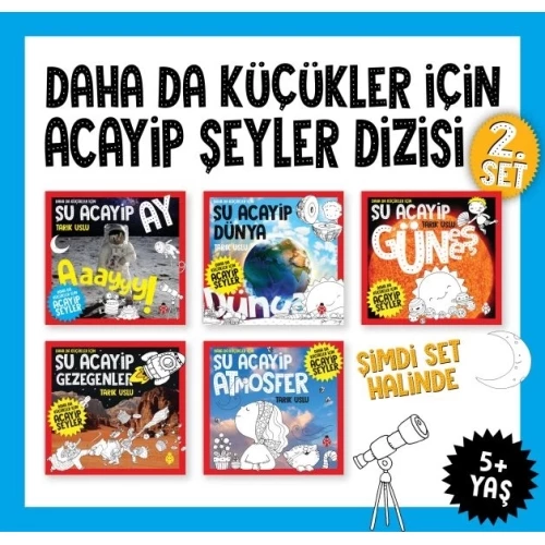 Daha Da Küçükler İcin Acayip Seyler Seti 2 (5 Kitap)