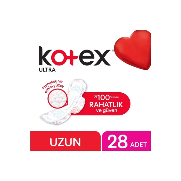 Kotex Ultra Uzun Ped 28'li