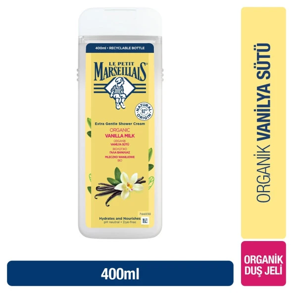 Le Petit Marseillais Lpm Vanilya Sütü Duş Jeli 400 Ml