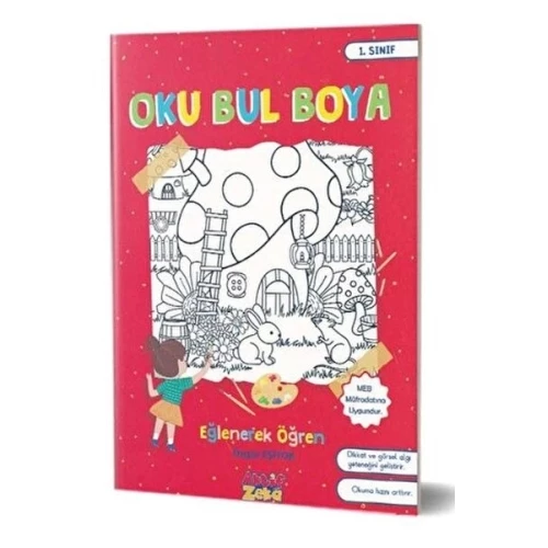 Eğlenerek Öğren - Oku Bul Boya - - 1