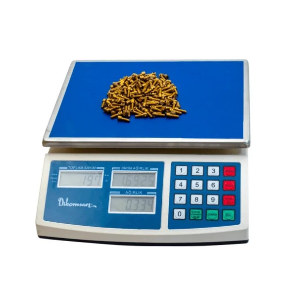 Dikomsan 15 Kg 0.5 Gr Sayım Terazisi - Resim 2