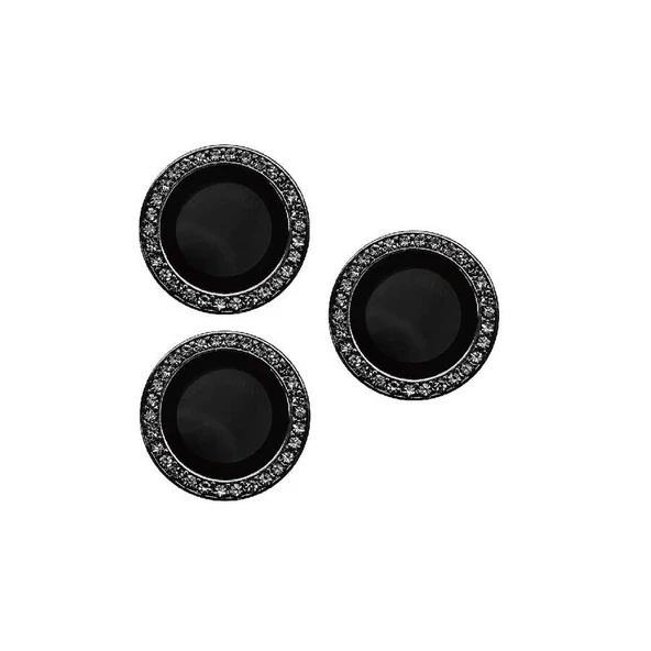 Zore Apple ile uyumlu iPhone 15 Pro CL-06 Kamera Lens Koruyucu - 10