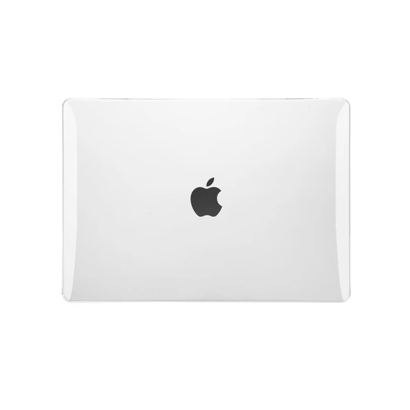 Zore Apple ile uyumlu Macbook 15' Air M2 2023 A2941 MSoft Kristal Kapak - 4