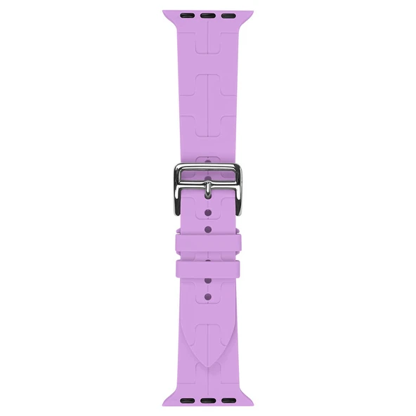 Zore Apple ile uyumlu Watch 7 41mm KRD-92 Silikon Kordon - 9