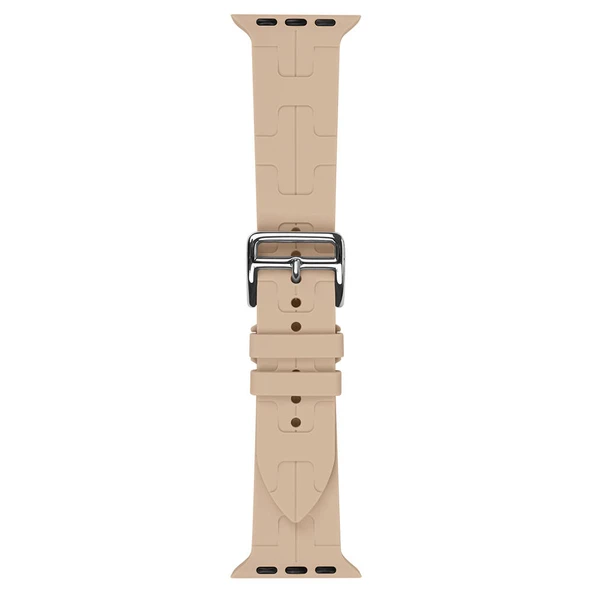 Zore Apple ile uyumlu Watch 7 41mm KRD-92 Silikon Kordon - 6