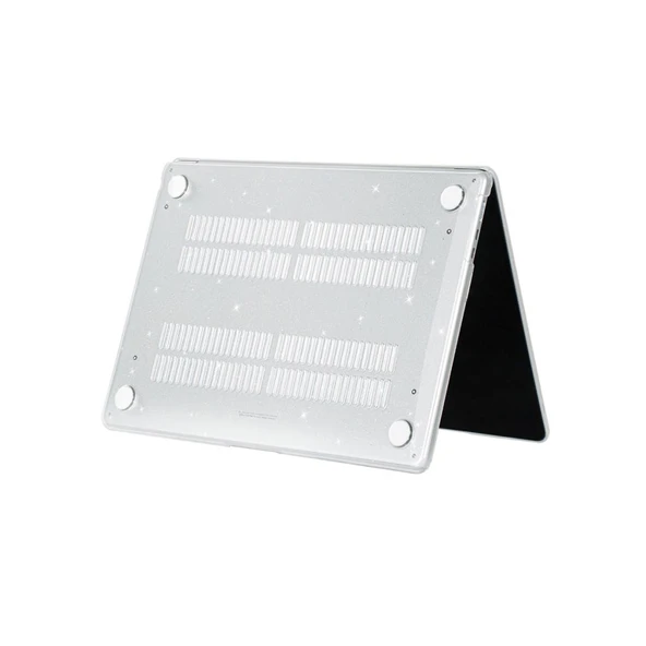 Zore Apple ile uyumlu MacBook 15' Air M2 2023 A2941 MSoft Allstar Kapak - 3
