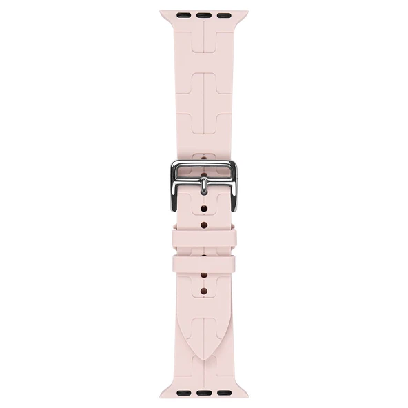 Zore Apple ile uyumlu Watch 38mm KRD-92 Silikon Kordon - 6