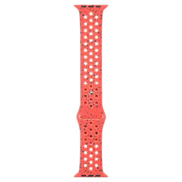 Zore Apple ile uyumlu Watch 7 41mm Kordon Yeni Seri 2023 KRD-02 Silikon Strap Kayış - 3