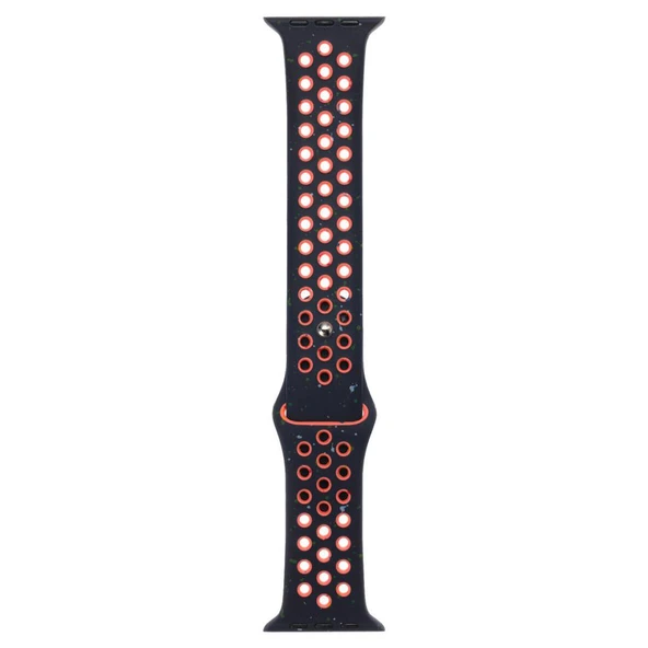 Zore Apple ile uyumlu Watch 7 41mm Kordon Yeni Seri 2023 KRD-02 Silikon Strap Kayış - 4