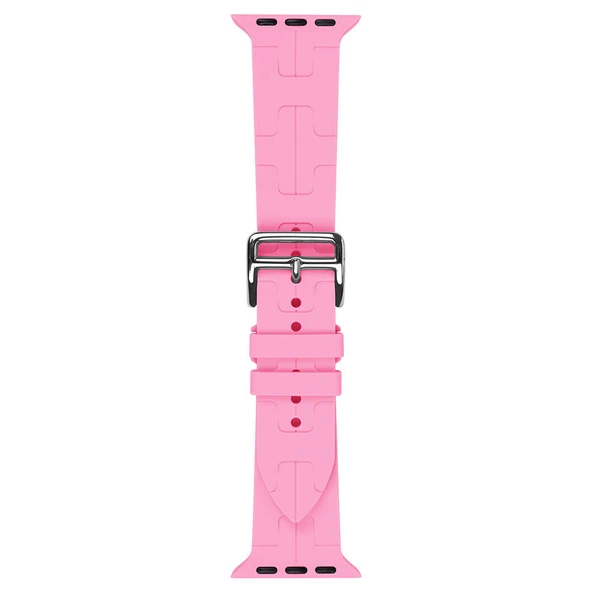 Zore Apple ile uyumlu Watch 7 41mm KRD-92 Silikon Kordon - 8